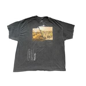 Trust the Universe XL Men's‎ Short Sleeve T-Shirt Get Lost 100% Cotton Grey